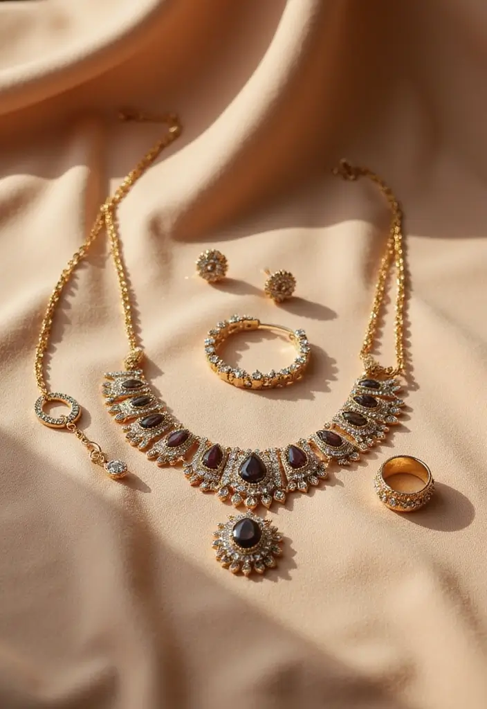 25 Librarian Aesthetic Outfit Styling Tips To Wear With Confidence - 10. Statement Jewelry for a Touch of Glam