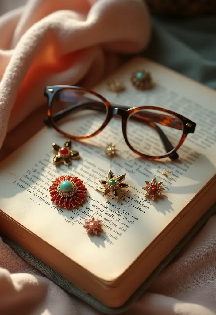 25 Librarian Aesthetic Outfit Styling Tips To Wear With Confidence - 3. Classic Accessories That Pop