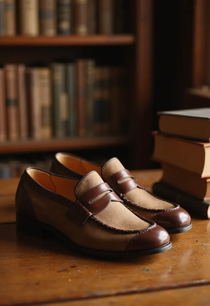 25 Librarian Aesthetic Outfit Styling Tips To Wear With Confidence - 6. Vintage-Inspired Footwear Essentials