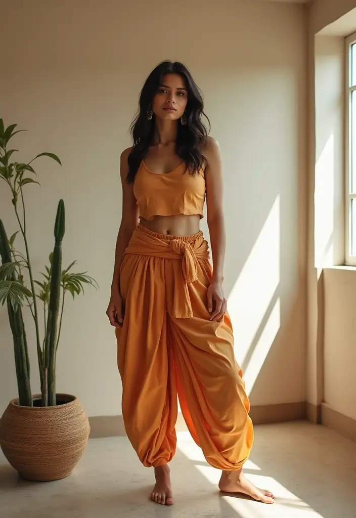 25 Mehndi Outfit Ideas That Flatter Every Figure - 11. Contemporary Fusion Wear