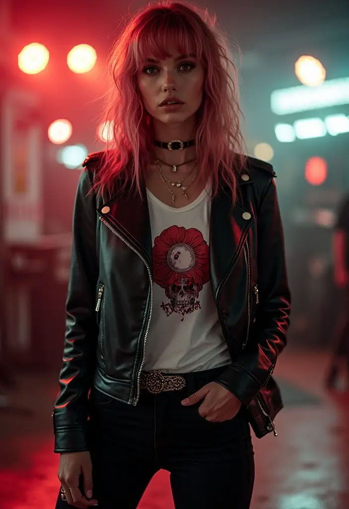 25 Stylish 90er Outfit Mottoparty For Every Occasion - 23. 90s Rockstar Look