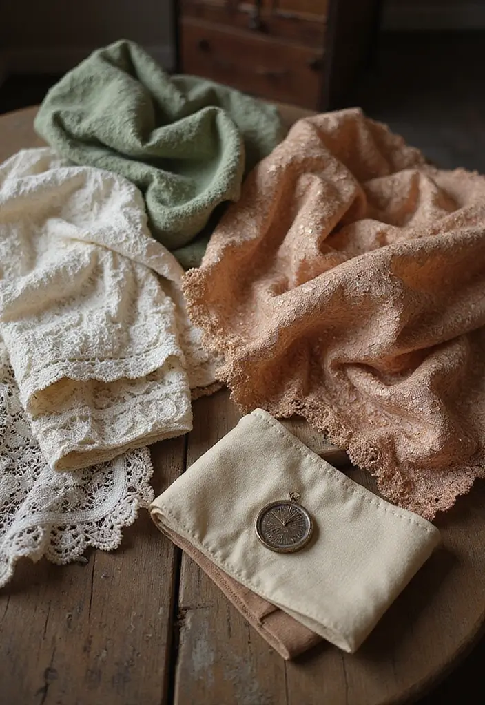 25 Stylish Pirate Aesthetic Female Outfits for Every Occasion - 13. Vintage Fabrics