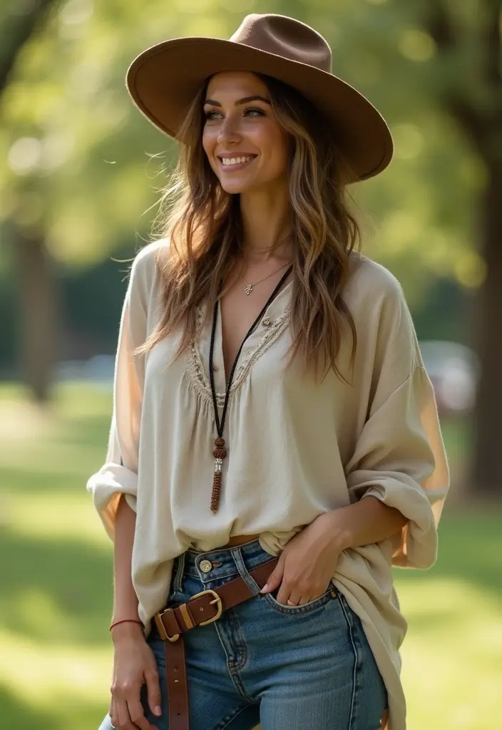 25 Stylish Pirate Aesthetic Female Outfits for Every Occasion - 21. Casual Pirate Chic