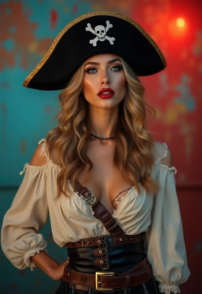 25 Stylish Pirate Aesthetic Female Outfits for Every Occasion - 25. Crafting Your Unique Pirate Style