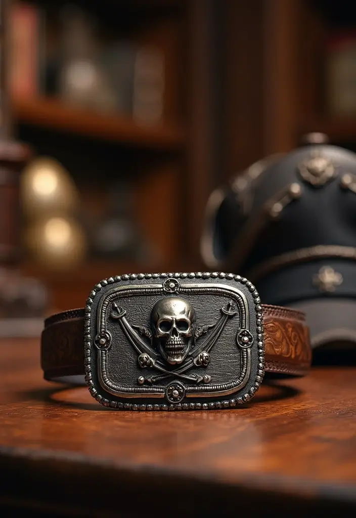 25 Stylish Pirate Aesthetic Female Outfits for Every Occasion - 9. Statement Belts