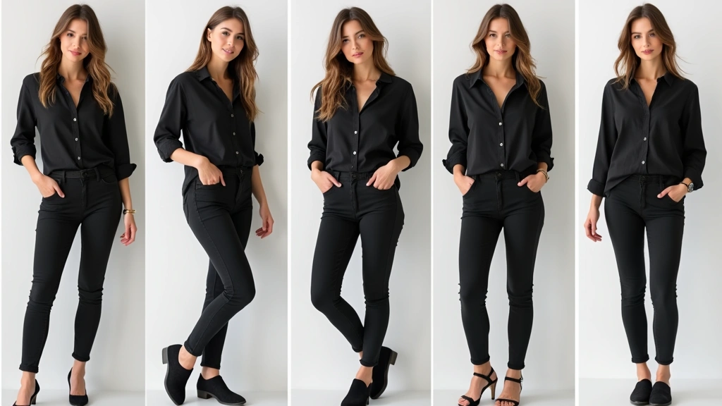 26 Chic Black Button Up Shirt Outfits To Copy Right Now