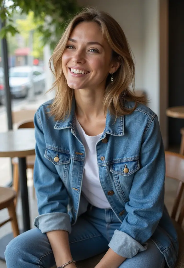 26 Estilo Natural Mujer Outfit That Flatter Every Figure - 10. Sustainable Denim