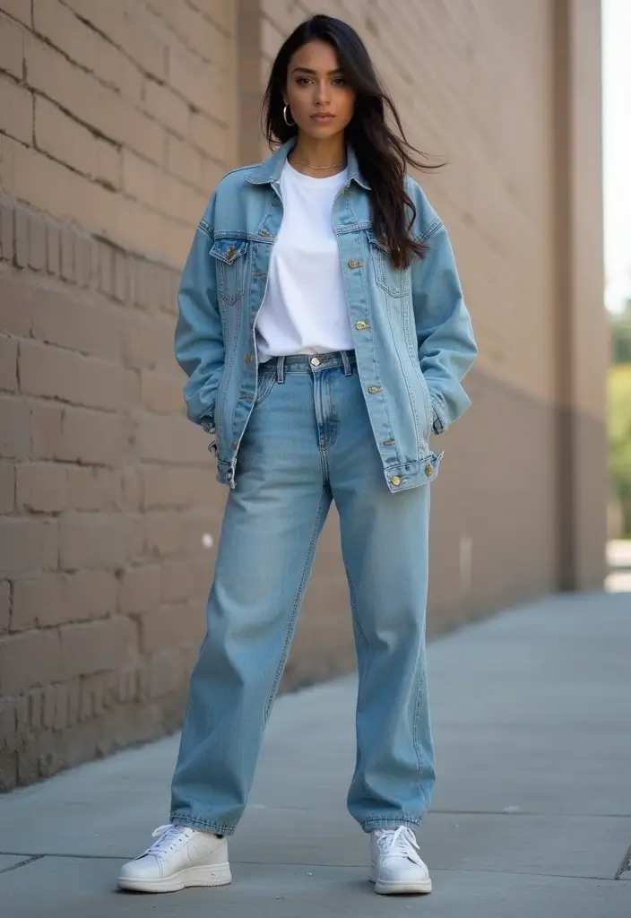 26 Fresh Soccer Jersey Outfit Ideas You Need To Try - 1. Layered with a Denim Jacket