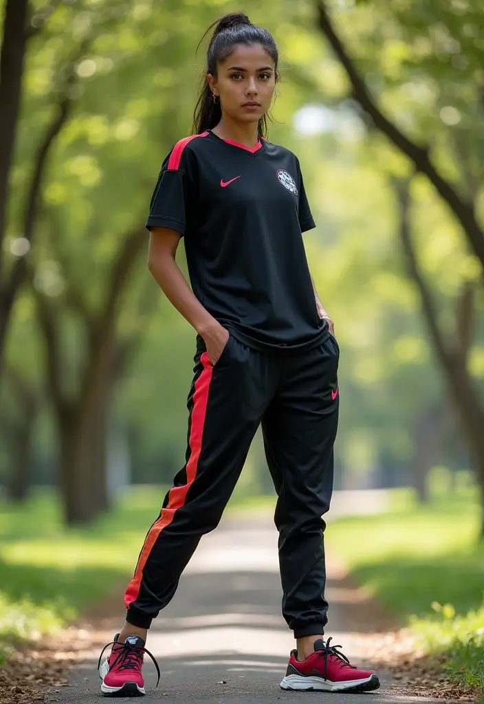 26 Fresh Soccer Jersey Outfit Ideas You Need To Try - 2. Sporty Chic with Joggers