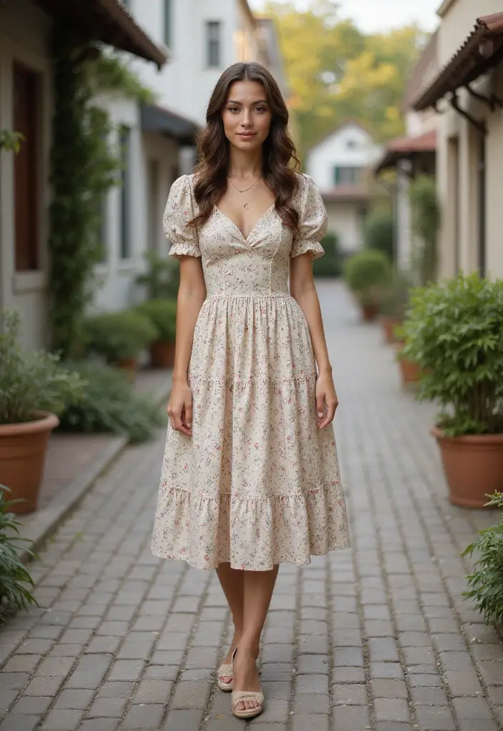 26 Jpop Idol Outfit Dress To Impress Ideas That Feel Effortless - 13. Vintage-Inspired A-Line Dresses