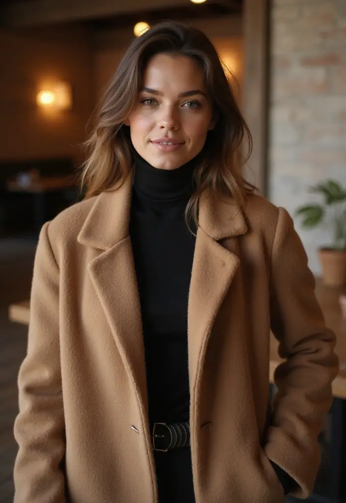 26 Jpop Idol Outfit Dress To Impress Ideas That Feel Effortless - 18. Effortless Layering with Turtlenecks