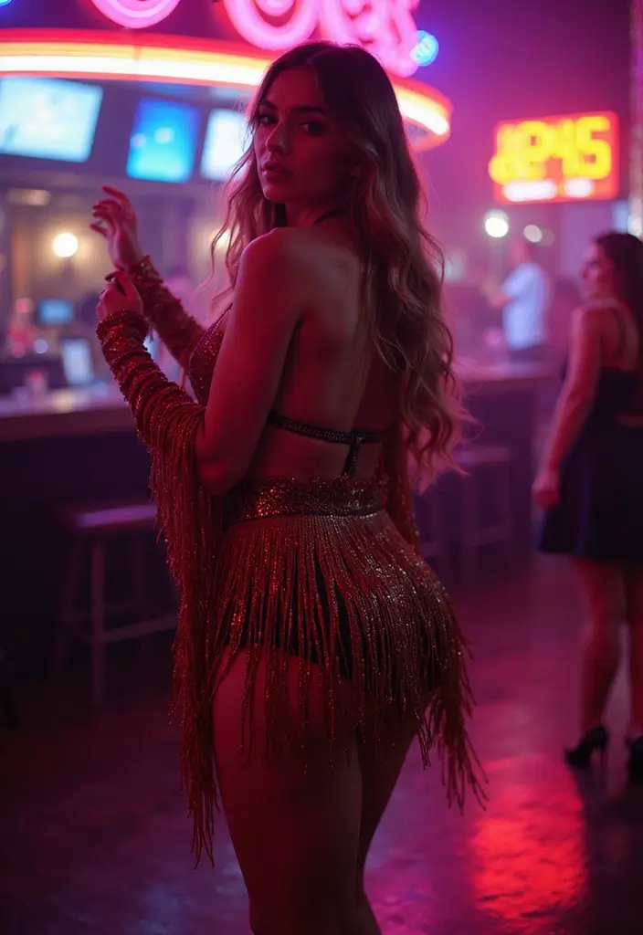 26 Vegas Strip Outfit Looks That Will Upgrade Your Wardrobe - 17. Playful Fringe Details