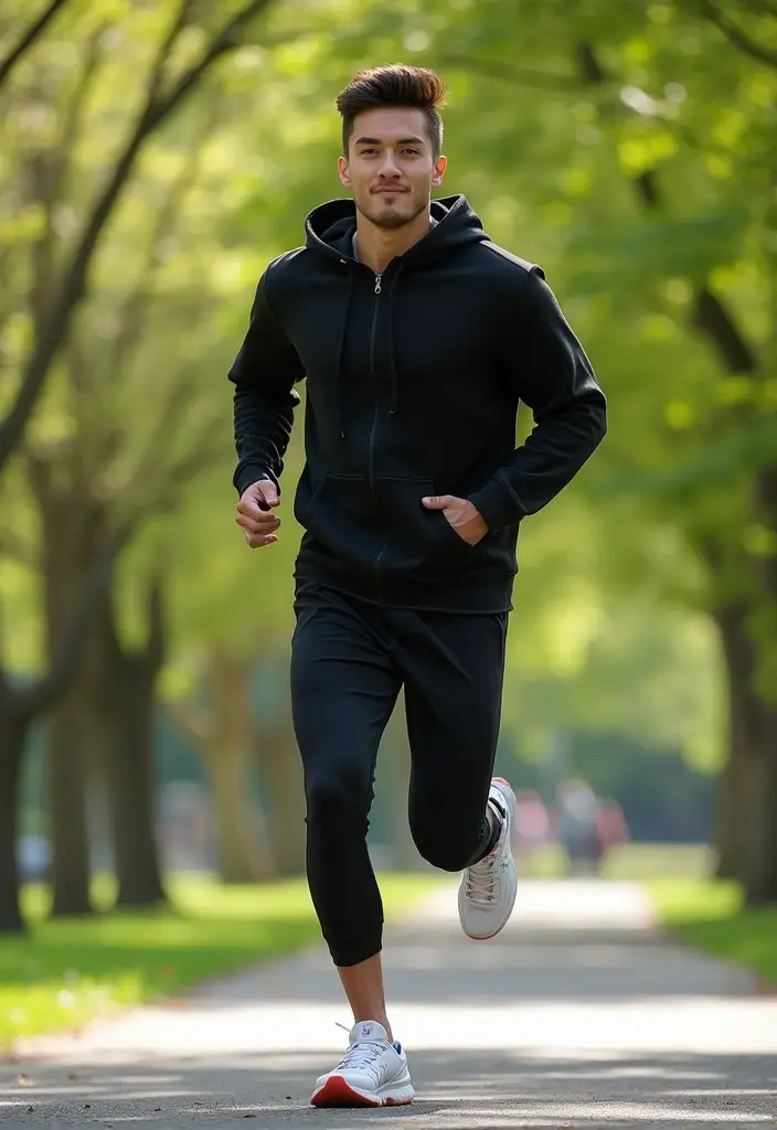 27 Chic Black Zip Up Hoodie Outfit To Copy Right Now - 7. Sporty Spice