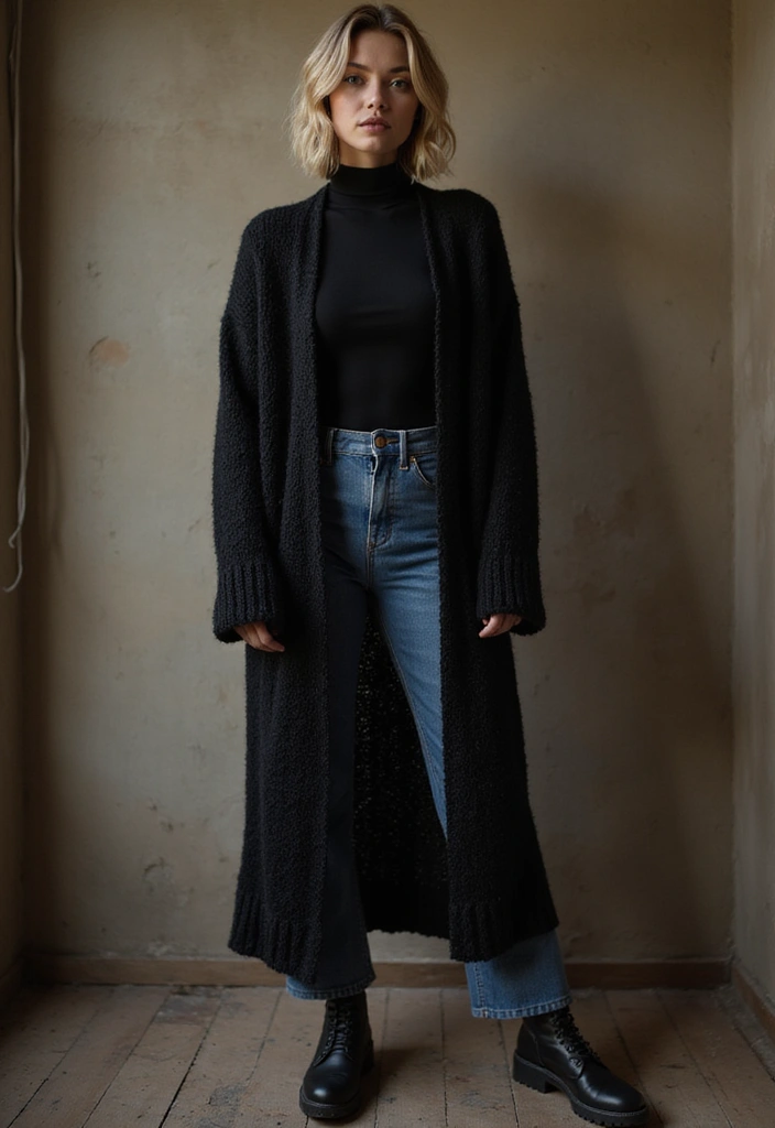 27 Monster High Outfit Inspiration Looks That Will Upgrade Your Wardrobe - 24. Cozy Gothic Knitwear