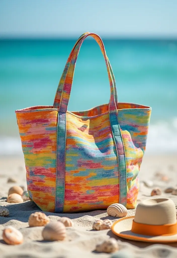 28 Bali Aesthetic Outfits That Flatter Every Figure - 16. Colorful Tote Bags