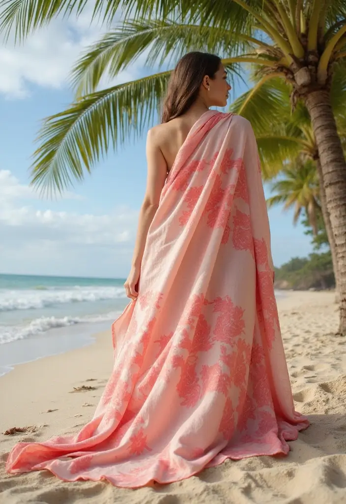 28 Bali Aesthetic Outfits That Flatter Every Figure - 19. Lightweight Scarves