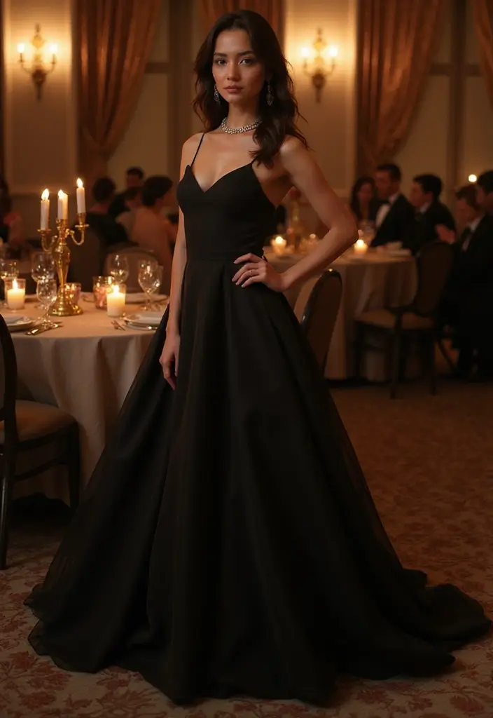 28 Chic YSL Heels Outfit To Copy Right Now - 15. Classic Black Dress