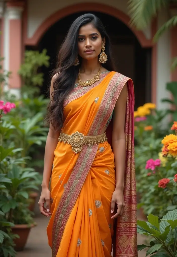 28 Fresh Sri Lanka Outfit Ideas You Need To Try - 3. Ethnic Wear with a Modern Twist