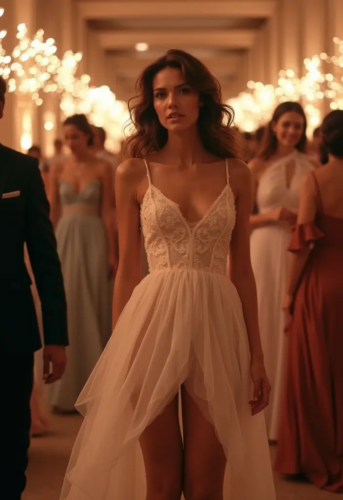 28 Stylish Outfit Casamiento Invitada Noche For Every Occasion - 18. Stylish High-Low Dress