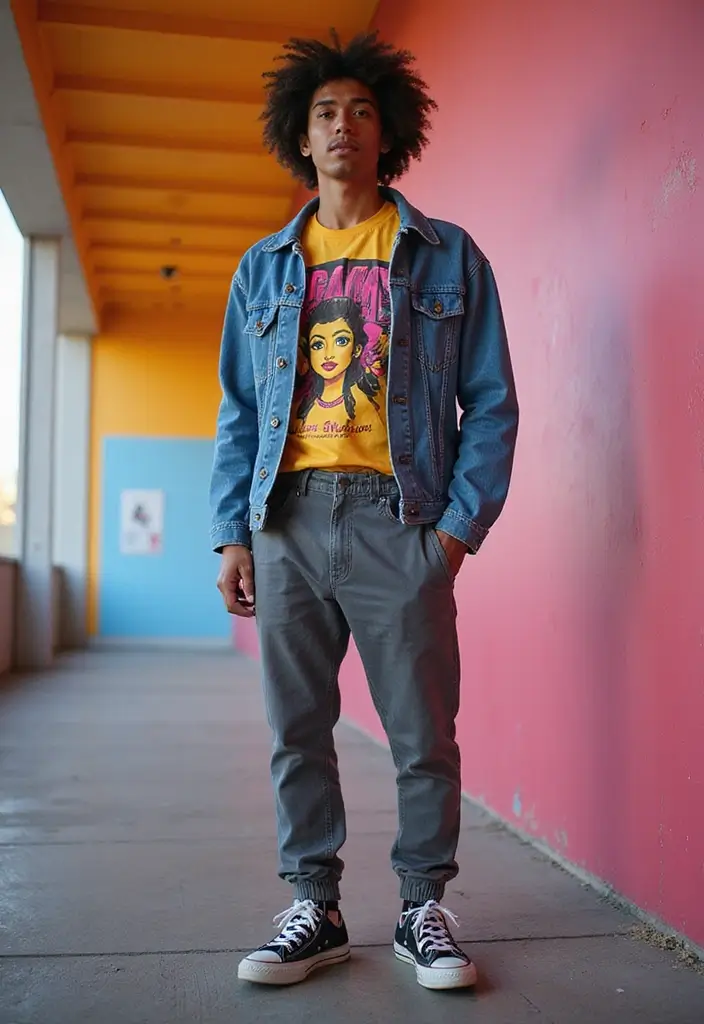 28 Stylish Pans Grises Outfit For Every Occasion - 8. Artistic Vibes