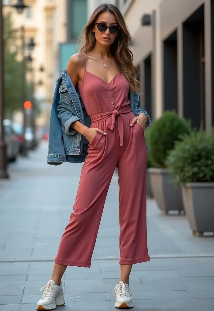28 Taylor Swift Outfit Ideas That Feel Effortless - 12. Jumpsuits for a Chic One-Piece Option