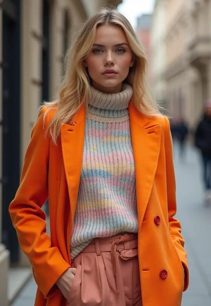 28 Taylor Swift Outfit Ideas That Feel Effortless - 21. Colorful Layers for Impact