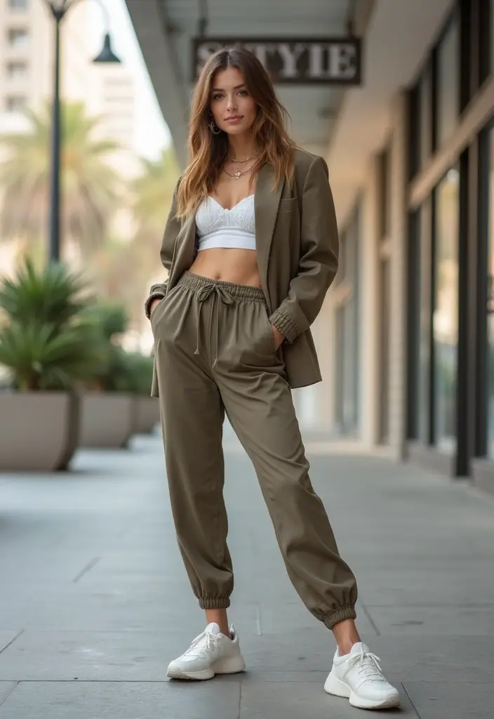 28 Taylor Swift Outfit Ideas That Feel Effortless - 7. Relaxed Fit Trousers and Trendy Tops