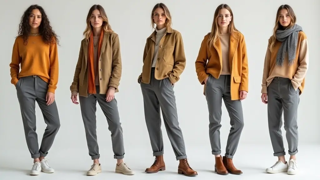 28 Trendy Pantalon Gris Outfit Mujer To Refresh Your Closet