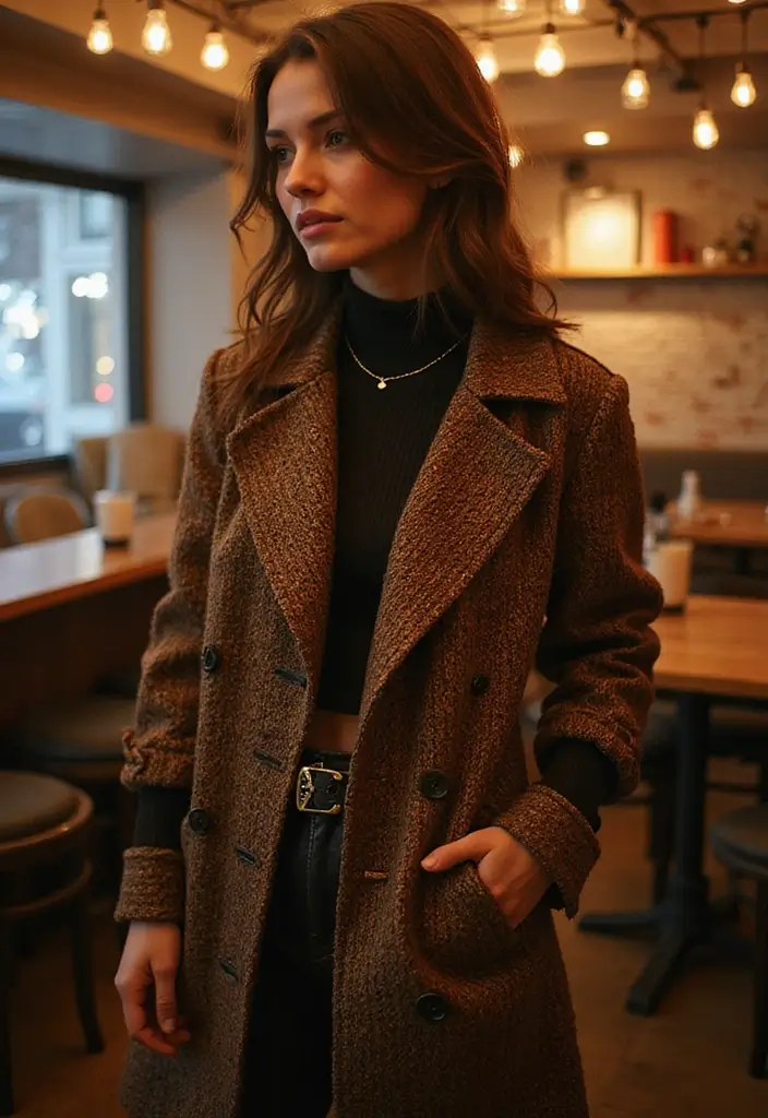 29 Chic Winter Party Outfit Ideas to Copy Right Now - 15. Artistic Layered Outfits