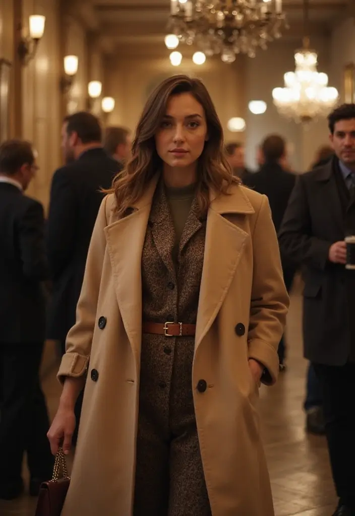 29 Chic Winter Party Outfit Ideas to Copy Right Now - 19. The Power of the Midi Coat