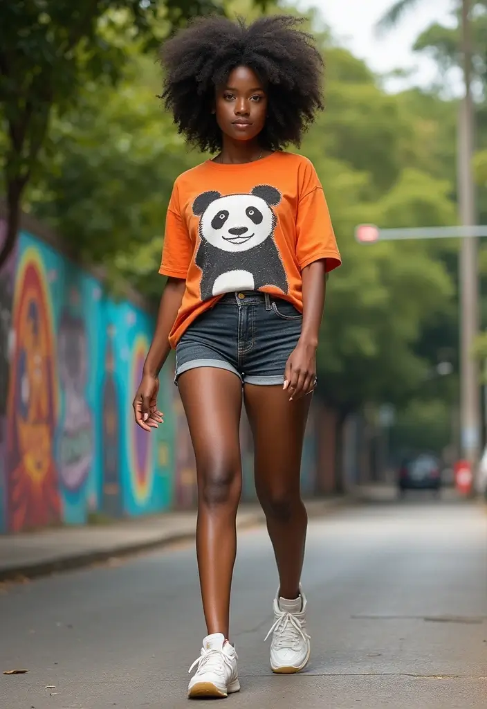 29 Trendy Panda Dunks Outfit Black Women To Refresh Your Closet - 2. Sporty Street Style