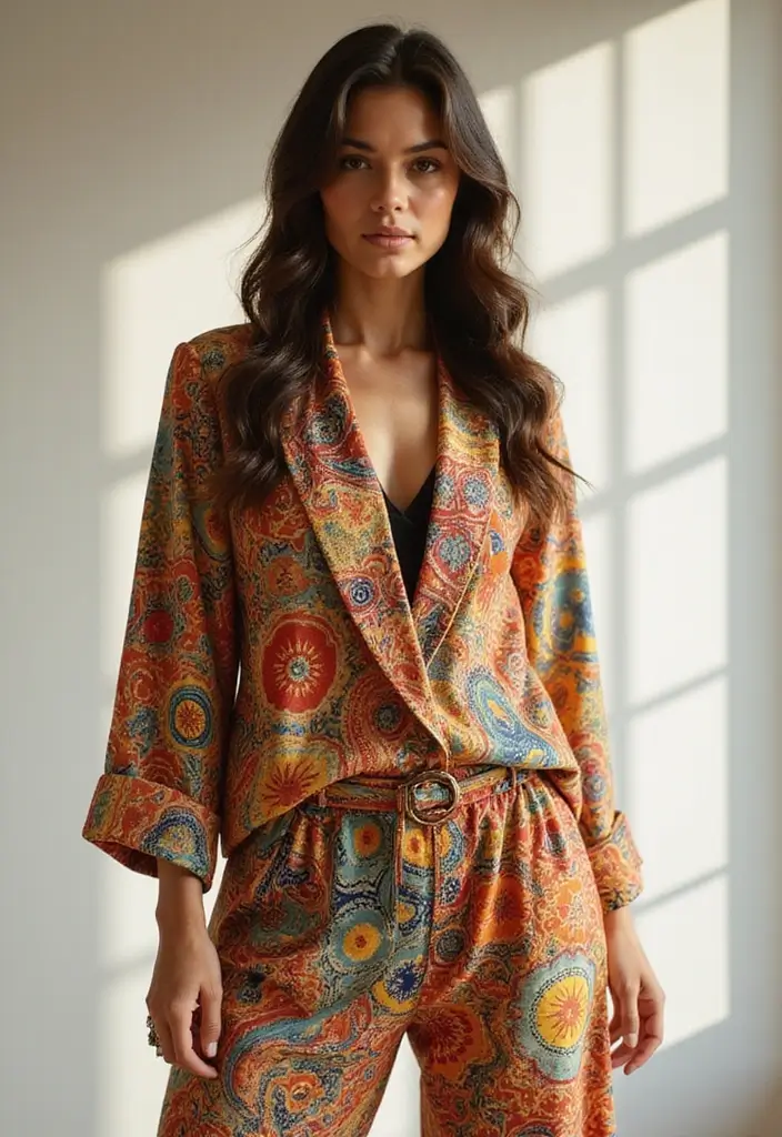 30 Fresh Fancy Dinner Outfit Classy Ideas You Need To Try - 27. Artistic Prints