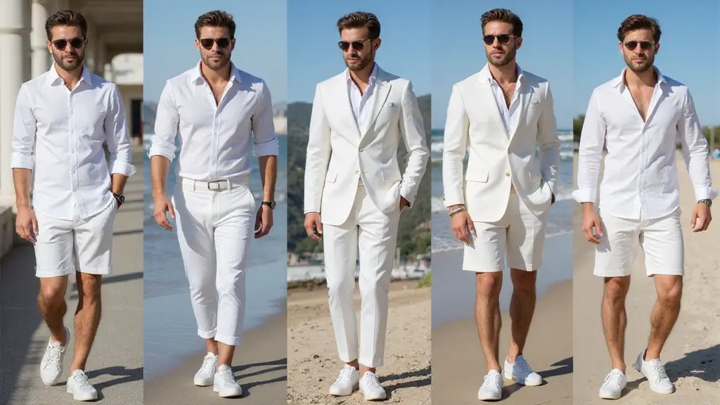 30 Must-Try All White Outfit Men Combos This Season