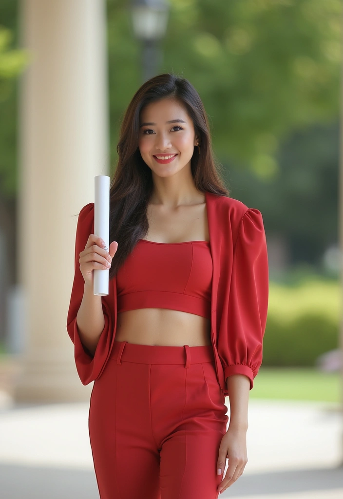 30 Outfit For Graduation Looks That Will Upgrade Your Wardrobe - 9. Elegant Two-Piece Set