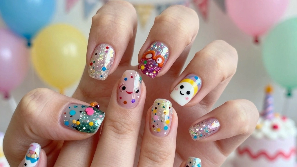 15 Birthday Nails Ideas Fun Glam Party Ready