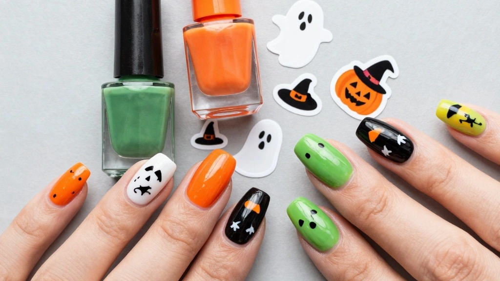 16 Cute Halloween Nails Ideas: Fun Spooky Style