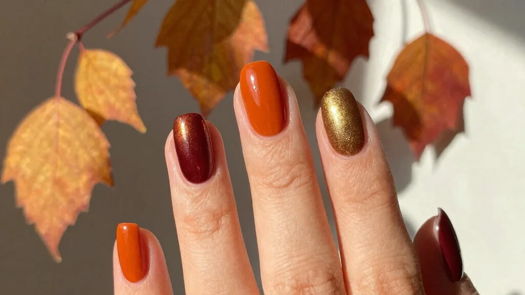 16 Fall Coffin Nail Ideas: Sleek, Trendy Shapes
