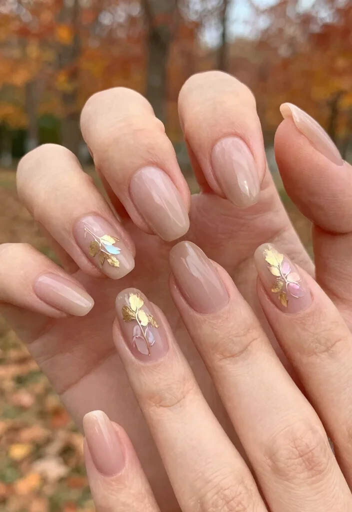 16 Fall Nail Inspo Almond Ideas for an Elegant Touch - 11. Nature-Inspired Nude 1