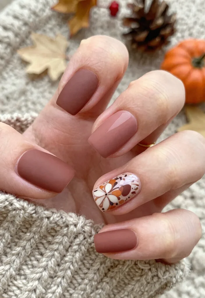 17 Fall Nail Inspo 2025: Fresh Next Season Looks - 11. Textured Finishes 1