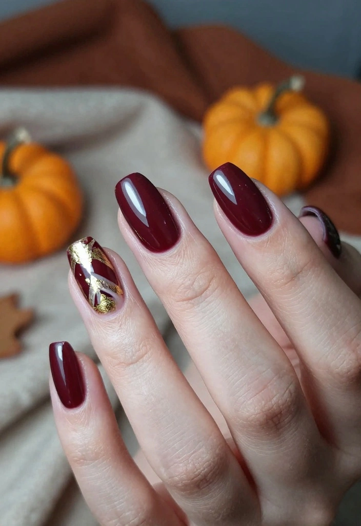 17 Fall Nail Inspo 2025: Fresh Next Season Looks - 3. Elegant Burgundy 1