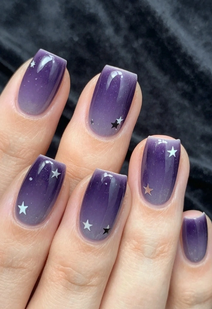 17 Fall Nail Inspo 2025: Fresh Next Season Looks - 7. Deep Violet Dreams 1