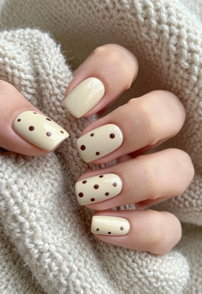 18 Autumn Nails Inspiration Ideas: Save-Worthy Minimalist Designs - 4. Soft Creamy Shades 1