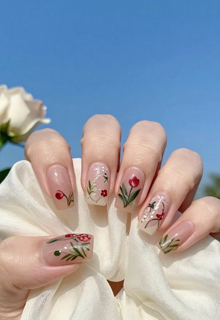 18 Christmas Nails Winter Ideas: Festive Cozy Sparkle -  1