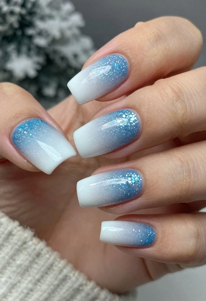 18 Christmas Nails Winter Ideas: Festive Cozy Sparkle -  1