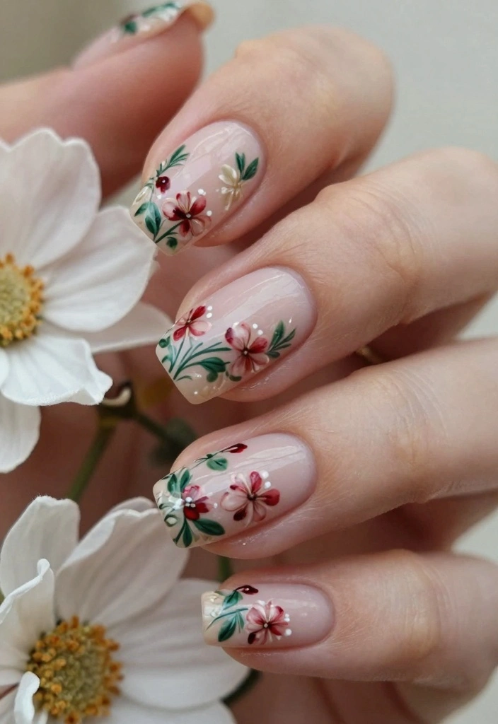 18 Christmas Nails Winter Ideas: Festive Cozy Sparkle - 13. Starry Night Skies 1