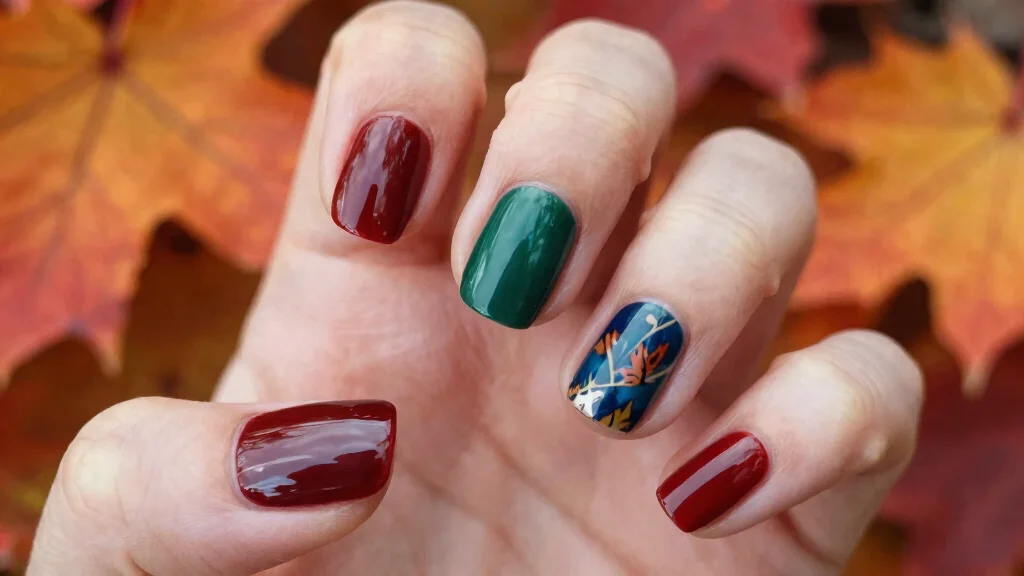 18 Dark Autumn Nails Ideas: Moody Elegant Tones