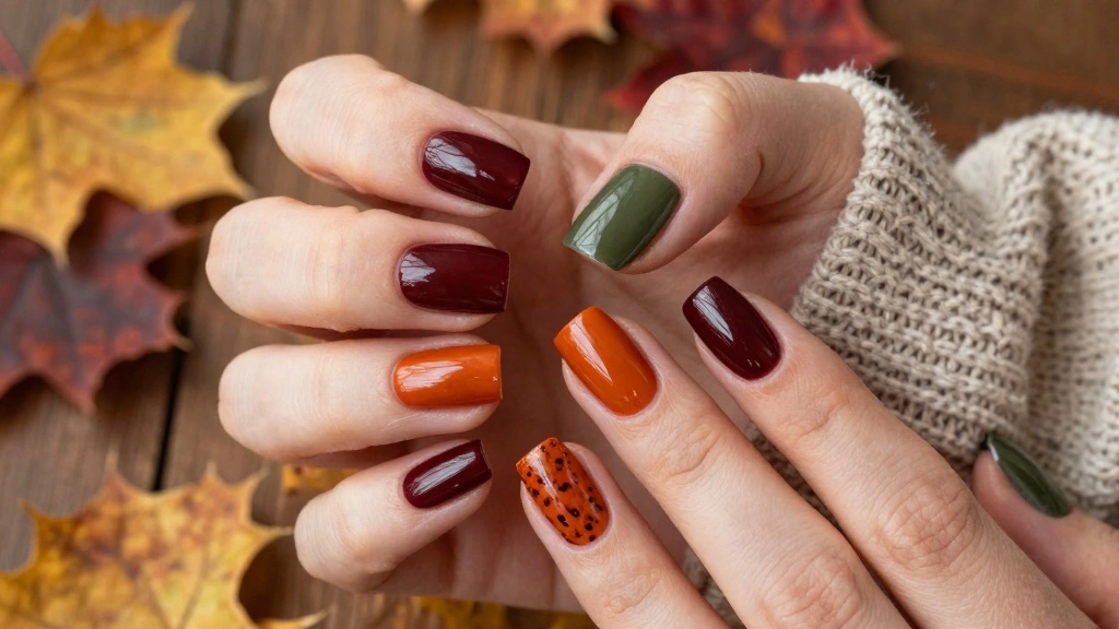 18 Fall Acrylic Nail Designs Ideas Bold Seasonal Glam