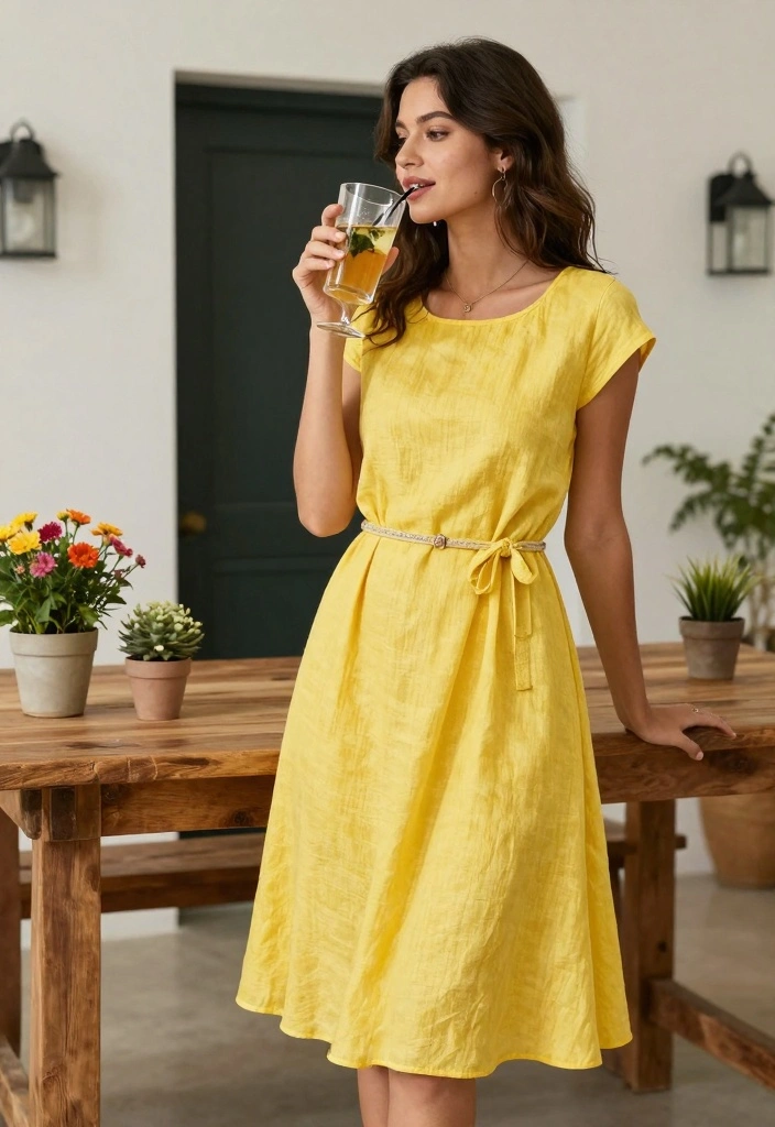15 Happy Dress To Impress Outfit Ideas With Bright Energy - 1. Sunny Thoughts in Yellow 1