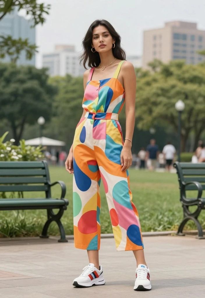 15 Happy Dress To Impress Outfit Ideas With Bright Energy - 13. Playful Jumpsuits 1
