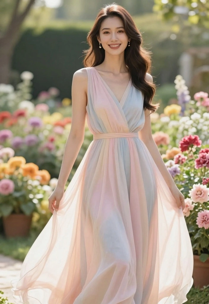 15 Happy Dress To Impress Outfit Ideas With Bright Energy - 14. The Perfect Pastel 1